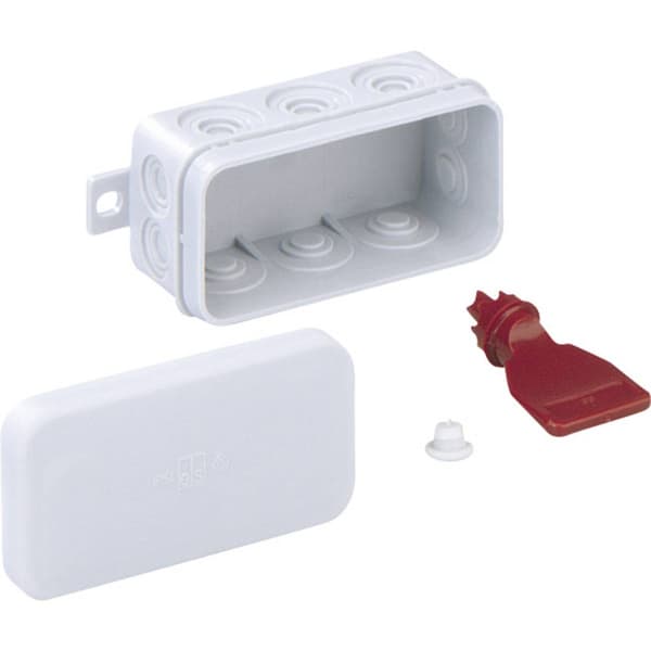 Spelsberg Mini 25-L Kopplingsdosa (L x B x H) 43 x 89 x 38 mm Grå IP55 10 st