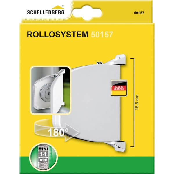 Schellenberg 50157 Bältesupprullare utanpåliggande Passar till Schellenberg Mini