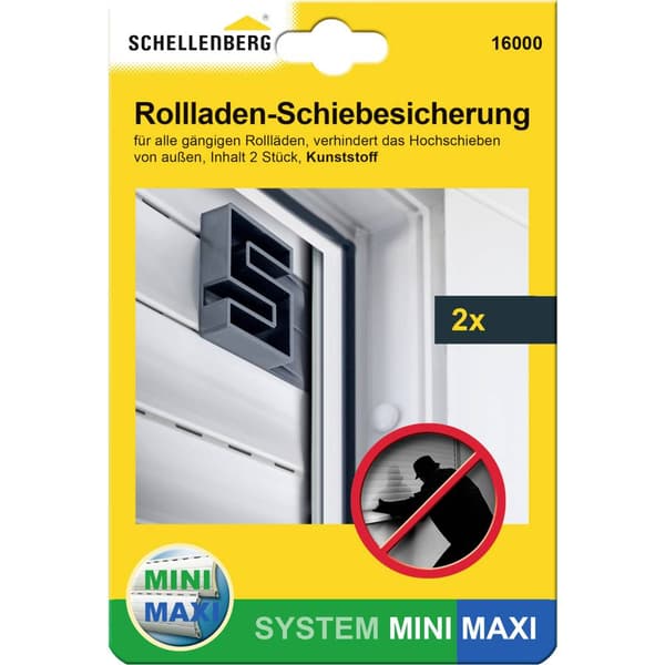 Schellenberg 16000 Uppdragningssäkring för jalusier Passar till Schellenberg Mini, Schellenberg Maxi