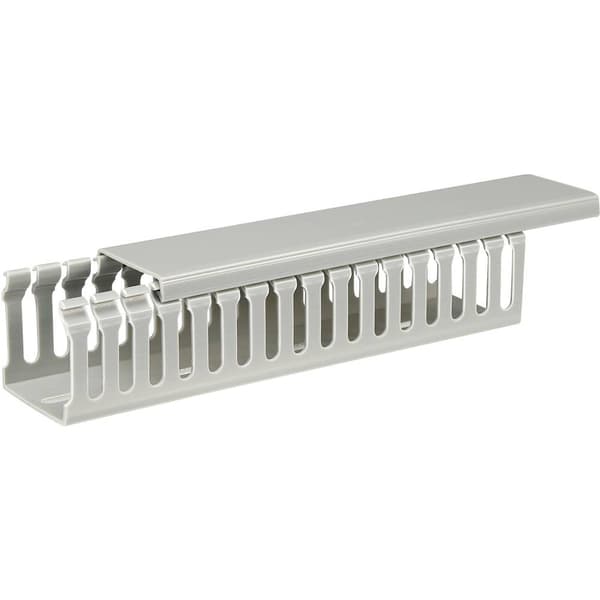 Sygonix SY-5045578 Kanal för kabeldragning (L x B x H) 2000 x 45 x 45 mm 1 st Grå