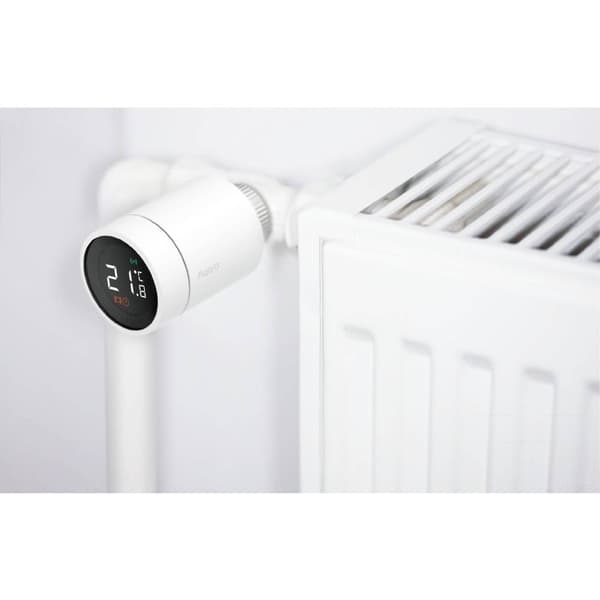 Aqara SRTS-A01 Termostat till element Vit Apple HomeKit, Alexa (separat basstation krävs), Google Home (separat basstat