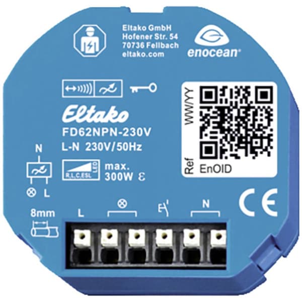 Eltako FD62NPN-230V Dimmeraktor Infälld