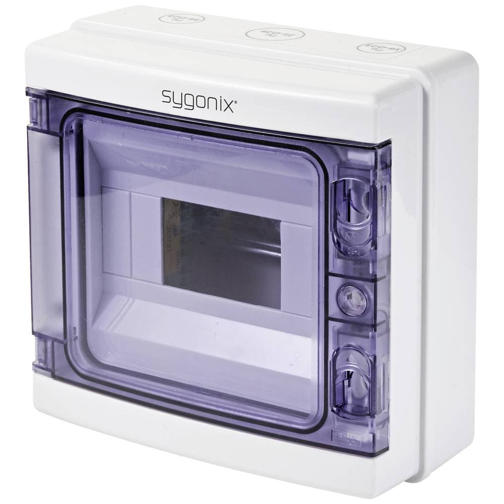 Sygonix SY-5491852 Normkapsling Utanpåliggande Moduler totalt = 8 Antal serier = 1