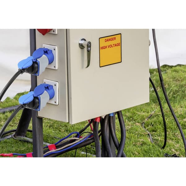 Sygonix SY-5491844 CEE-adapter 3-pol 16 A 3-polig 230 V/AC 1 st