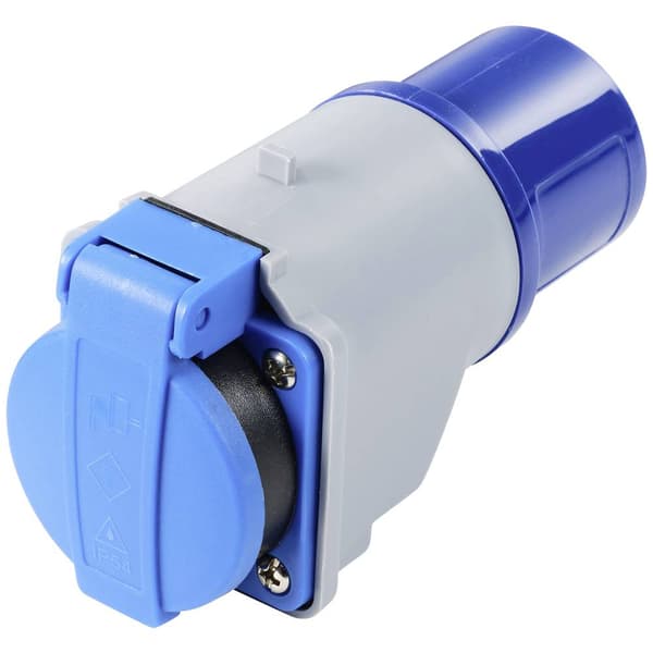 Sygonix SY-5491844 CEE-adapter 3-pol 16 A 3-polig 230 V/AC 1 st