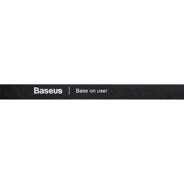 Baseus Velcrobånd til kabelhåndtering 3 m - Sort