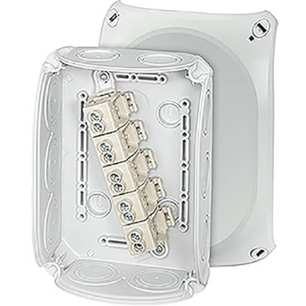 Hensel DK 1010 G Avgreningsbox (L x B x H) 180 x 130 x 77 mm Grå IP66 1 st