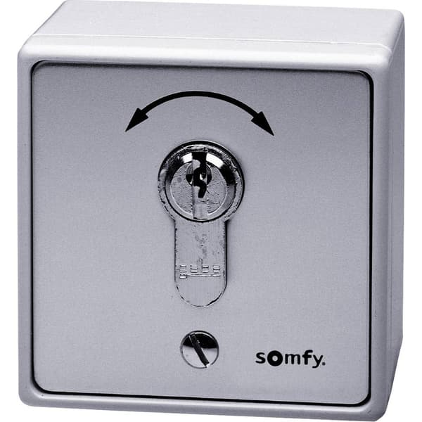 Somfy 1871148 Nyckelbrytare Infälld, Utanpåliggande