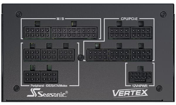 Seasonic VERTEX GX-1000 power supply unit 1000 W 20+4 pin ATX ATX Black Sort
