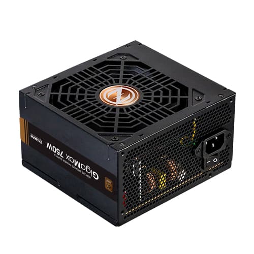 Zasilacz GigaMax 750W 80+ BRONZE EU ZM750-GVII Sort