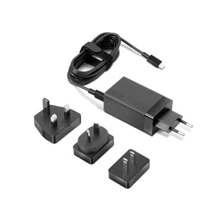 Lenovo | 65W USB-C AC Travel Adapter | USB-C | 65 W | USB Power adapter Sort