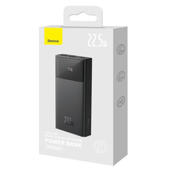 Baseus Star-Lord Powerbank 20000mAh / 2xUSB / USB-C / 22.5W