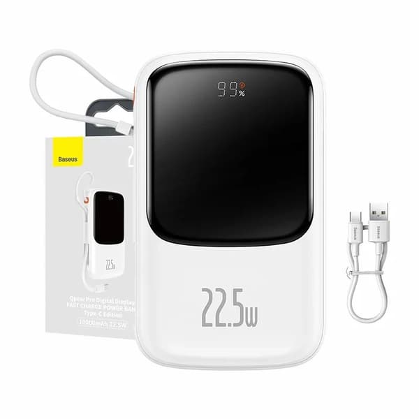 Baseus Qpow PRO Powerbank with cable 10000mAh / 22.5W