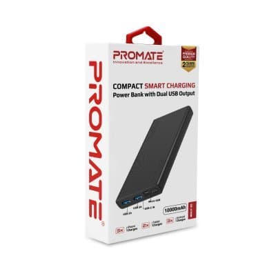 Promate Bolt-10 Power Bank 10W / 2.A / 10 000mAh