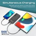 Miniatyrbillede 3 af 7: PROMATE Torq-10 Power Bank 10000mAh / QC3.0 / PD20W