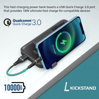 PROMATE Torq-10 Power Bank 10000mAh / QC3.0 / PD20W