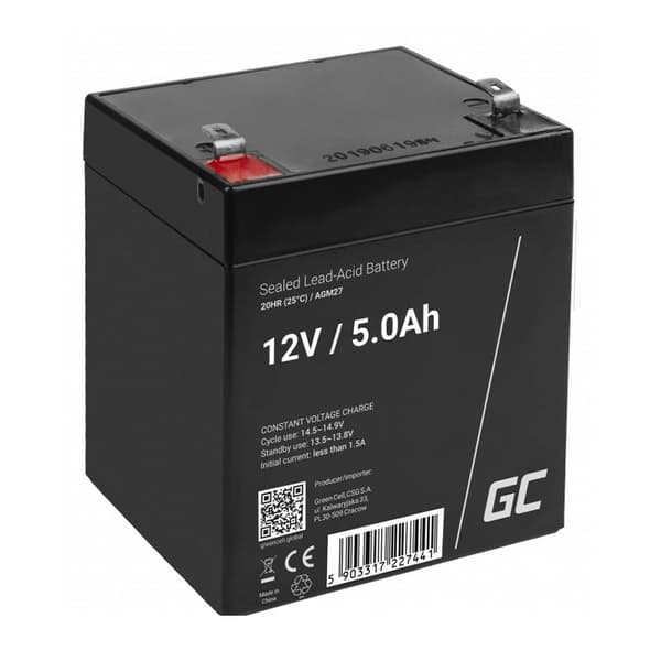 Green Cell AGM27 UPS battery Sealed Lead Acid (VRLA) 12 V 5 Ah