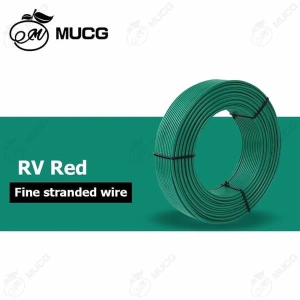 Kobbertråd, 100m/rulle, Elektrisk Kabel, Gul, 100m, 19 AWG - 0,75mm2