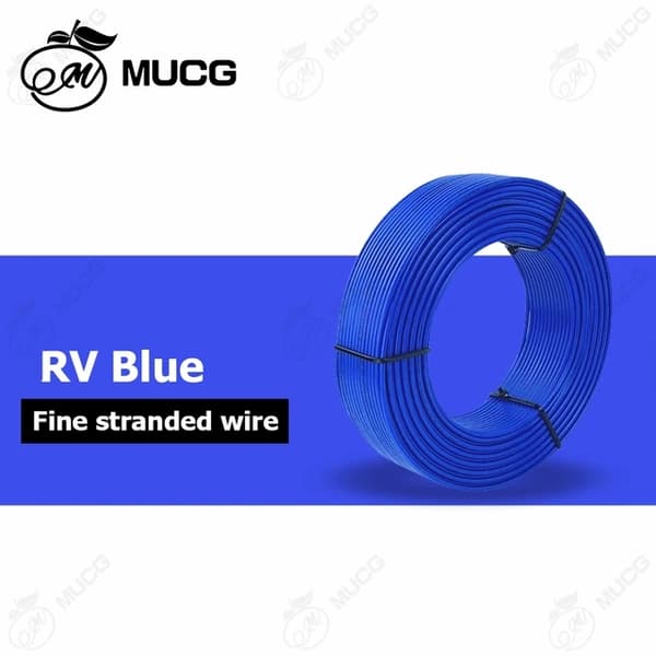 Kobbertråd, 100m/rulle, Elektrisk Kabel, Gul, 100m, 19 AWG - 0,75mm2