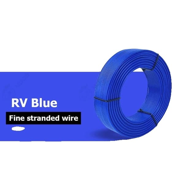 Kobbertråd, 100m/rulle, Elektrisk Kabel, Gul, 100m, 19 AWG - 0,75mm2