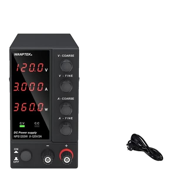 Laboratorie strømforsyning, justerbar spænding, spændingsregulator, 3 cifre 30V 10A