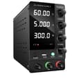 Miniatyrbillede 1 af 2: Laboratorie Strømforsyning, 0-30/60V 5A/10A, LED Display, Effektiv Varmeafledning