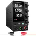Miniatyrbillede 2 af 4: Laboratorie Strømforsyning, 0-30/60V 5A/10A, LED Display, Effektiv Varmeafledning