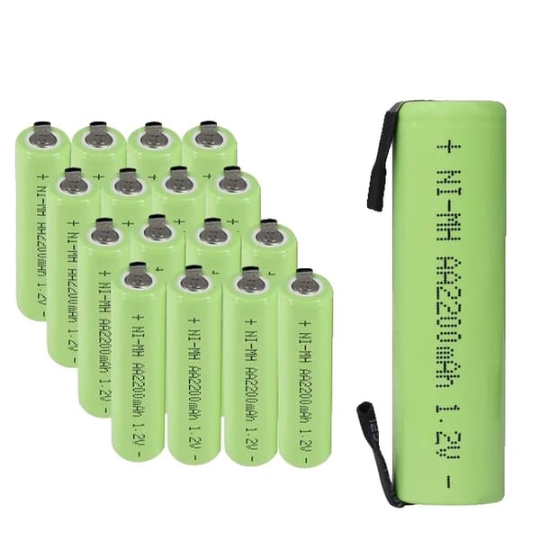 Genopladeligt batteri, 12V, 2200mah, 16PCS