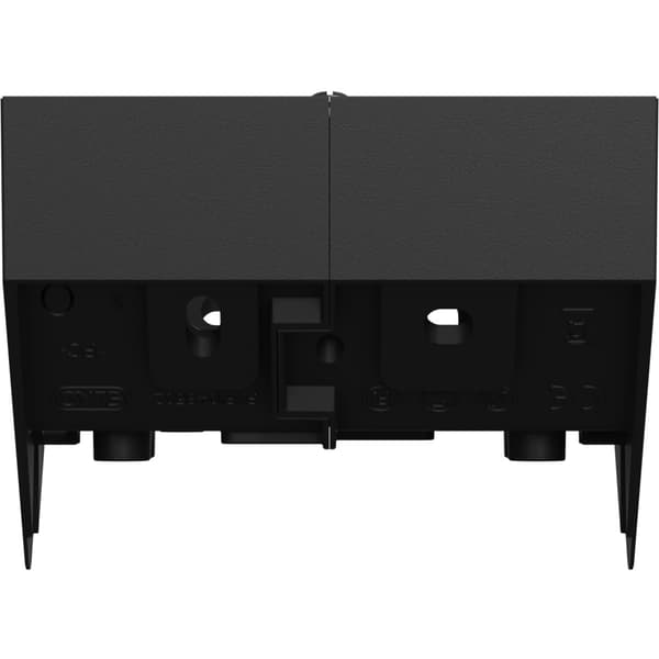 ELKO One Hjørnekappe 1-hull Sort