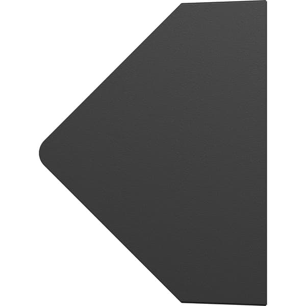 ELKO One Hjørnekappe 1-hull Sort
