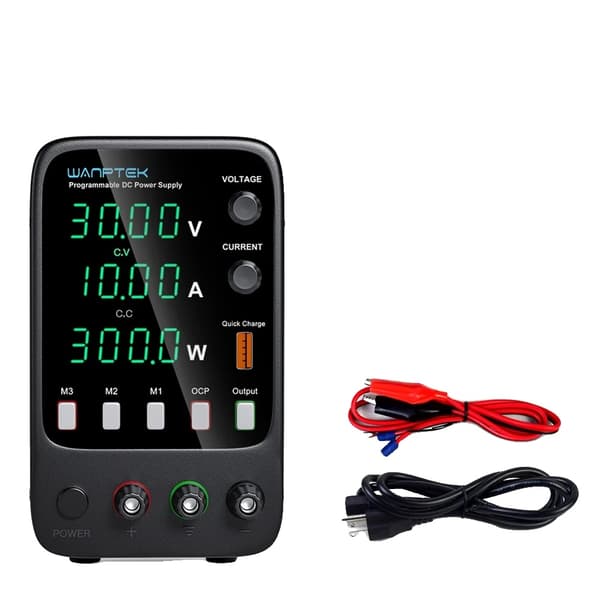 DC Strømforsyning, Justerbar Spænding, USB Digital Display, APS3010H APS3010H