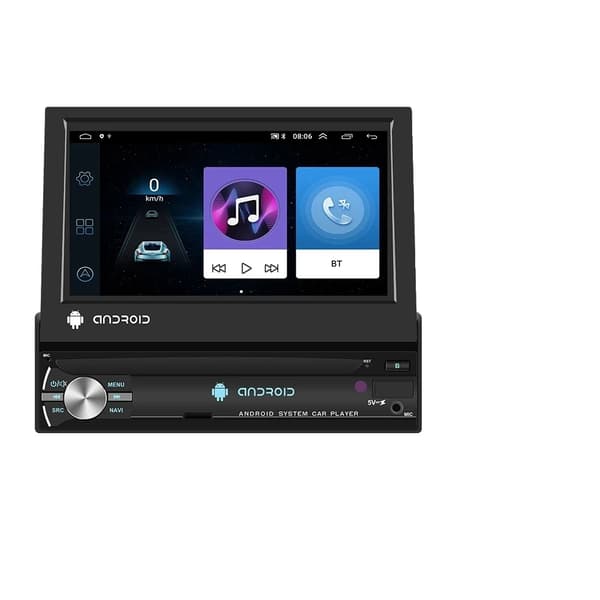 Autosoitin, taittuva kosketusnäyttö, GPS-navigointi, 8G 128G DVR
