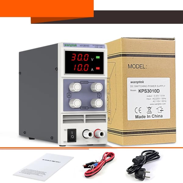 DC Strømforsyning, Justerbar Spændingsregulering, Variabel Bænk Kilde, kps3010D 30V 10A