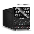 Miniatyrbillede 2 af 2: Højpræcisions dual-kanal DC-strømforsyning, 30V/60V udgang, uafhængige og seriemoduser,AC 220V, SPS3010-2KD 30V10A