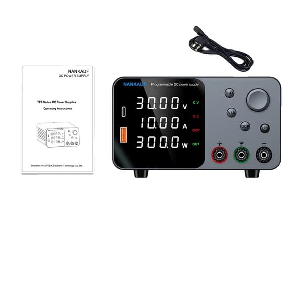 DC Strømforsyning, Justerbar 0-30V, 0-10A Udgange,TPS3010 30V 10A TPS3010 30V 10A