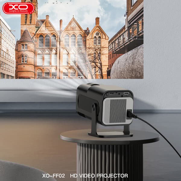 XO LED-Projektor Full HD 1920x1080 - Opptil 150'' Visning