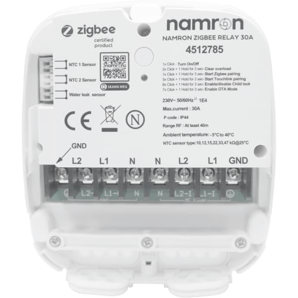 Namron Zigbee Relay 30A