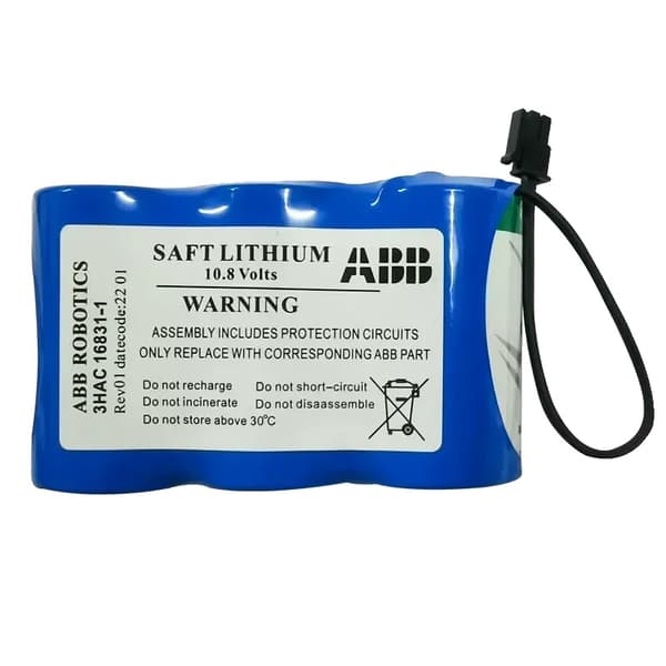 Batteri för ABB Robotarm, 10,8V Spänning, Li-Ion Typ,grön