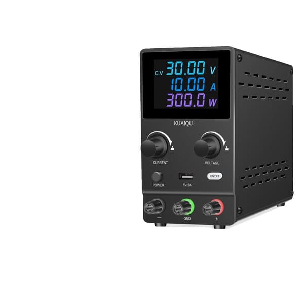 KUAIQU DC Strømforsyning, 30V 10A Udgange, Høj-Præcisions Encoder Knobs,30V 10A