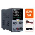 Miniatyrbillede 1 af 2: DC Strømforsyning, Spændingsregulering, Digital LED Skærm,Sort 62V5A GA605H