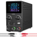 Miniatyrbillede 2 af 2: Justerbar laboratoriekraftforsyning, 30V 10A udgang, realtids LED-display,SPPS-B1203D 120V3A