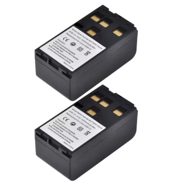 Batteri til Leica Total Station, 4400mAh kapacitet, genopladeligt NI-MH type,GEB121 2 stk.