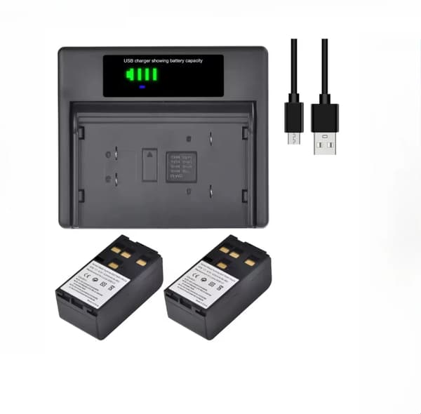 Batteri Leica Total Stationille, 4400mAh kapasiteetti, ladattava NI-MH tyyppi,2 GEB121 1 laturi