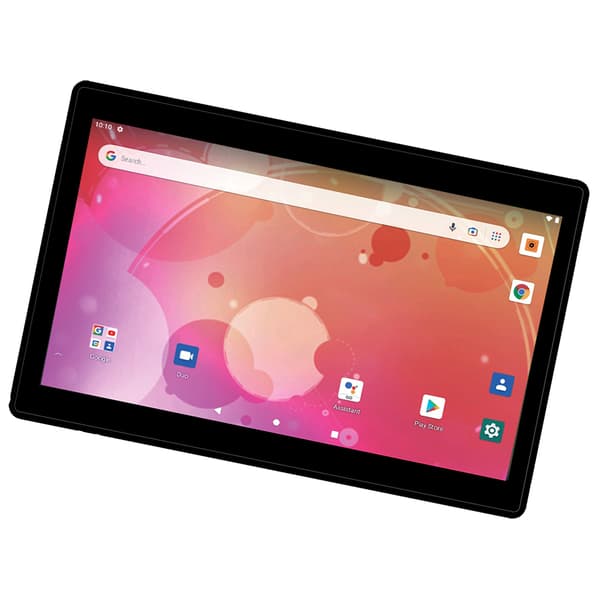 DENVER TIQ-10394 10,1" nettbrett med Android 8.1 Go og 32 GB lagringsplass Sort