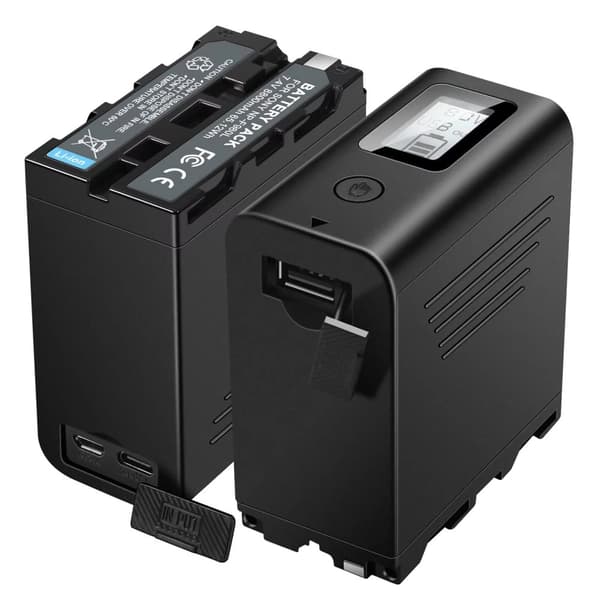 NP-F970 Batteri, 8800mAh Kapacitet, 7.4V Spänning,1STK