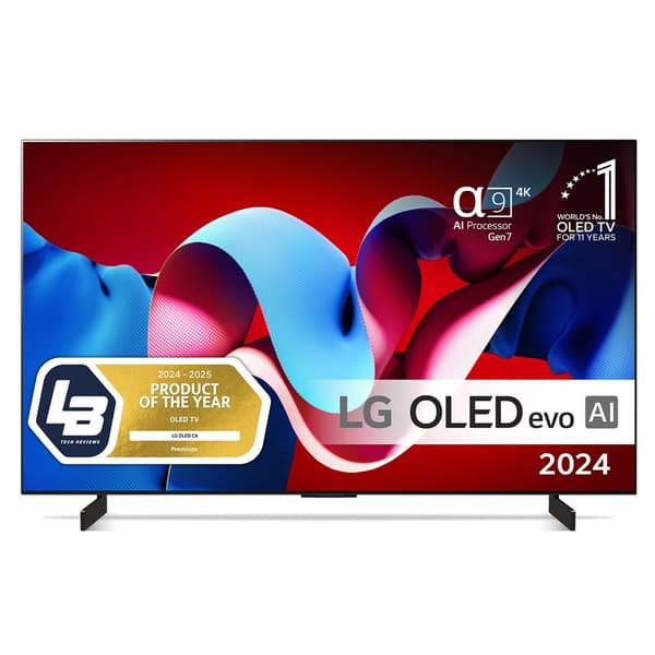 LG OLED42C41LA – 42" OLED-TV – 4K UHD – Dolby Vision – webOS