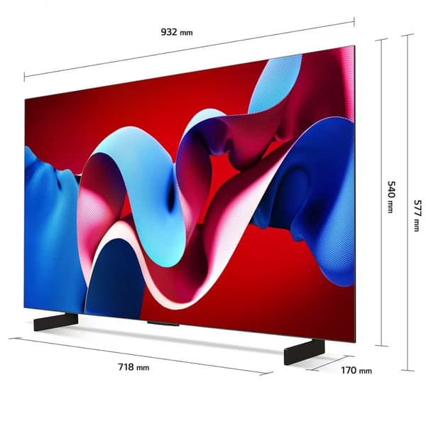 LG OLED42C41LA - 42" OLED TV - 4K UHD - Dolby Vision - webOS