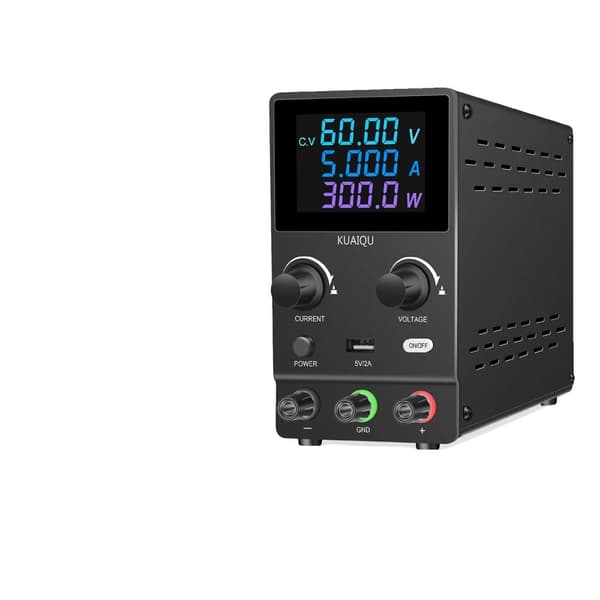 DC Lab Strømforsyning, 60V 5A Udgivelse, USB Hurtigopladning,60V 5A
