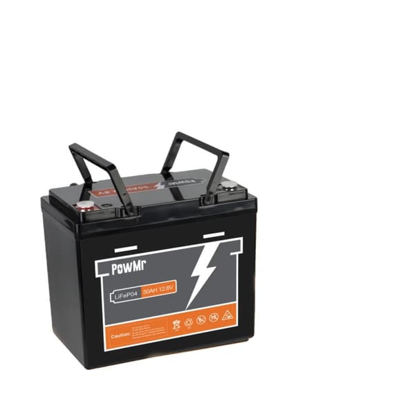 LiFePO4 batteripakke, 50AH kapacitet, 12,8V spænding,50AH 12V