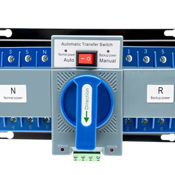 Nødstrømskontakt, Automatisk/Manuel Betjening, Hurtig Omstillingstid,220V